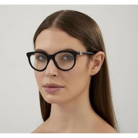 NEW GUCCI EYEGLASSES BLACK WOMEN EYEWEAR GUCCI - Picture 3 of 4
